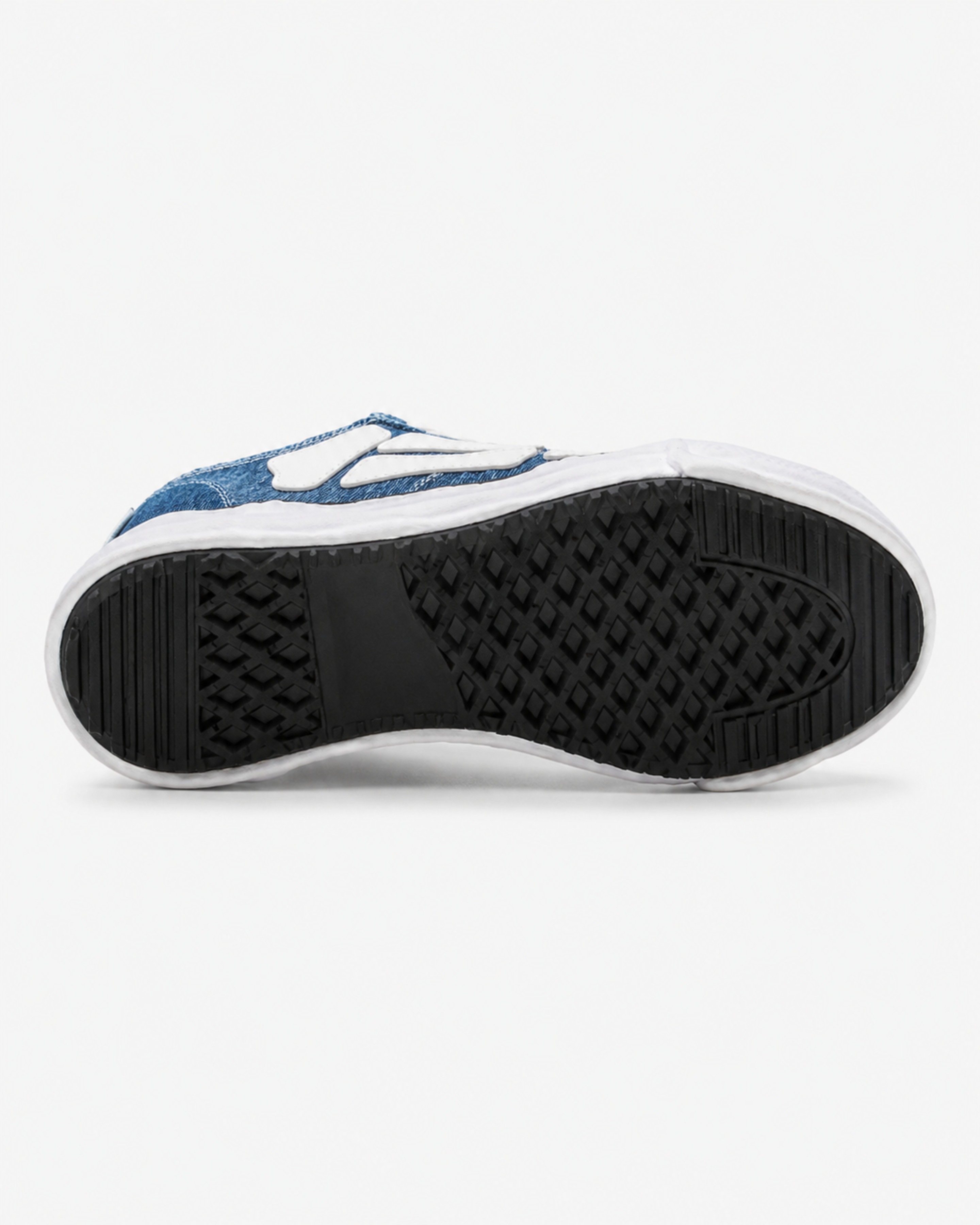 Skeleton Denim Chunky Sneaker - Blue