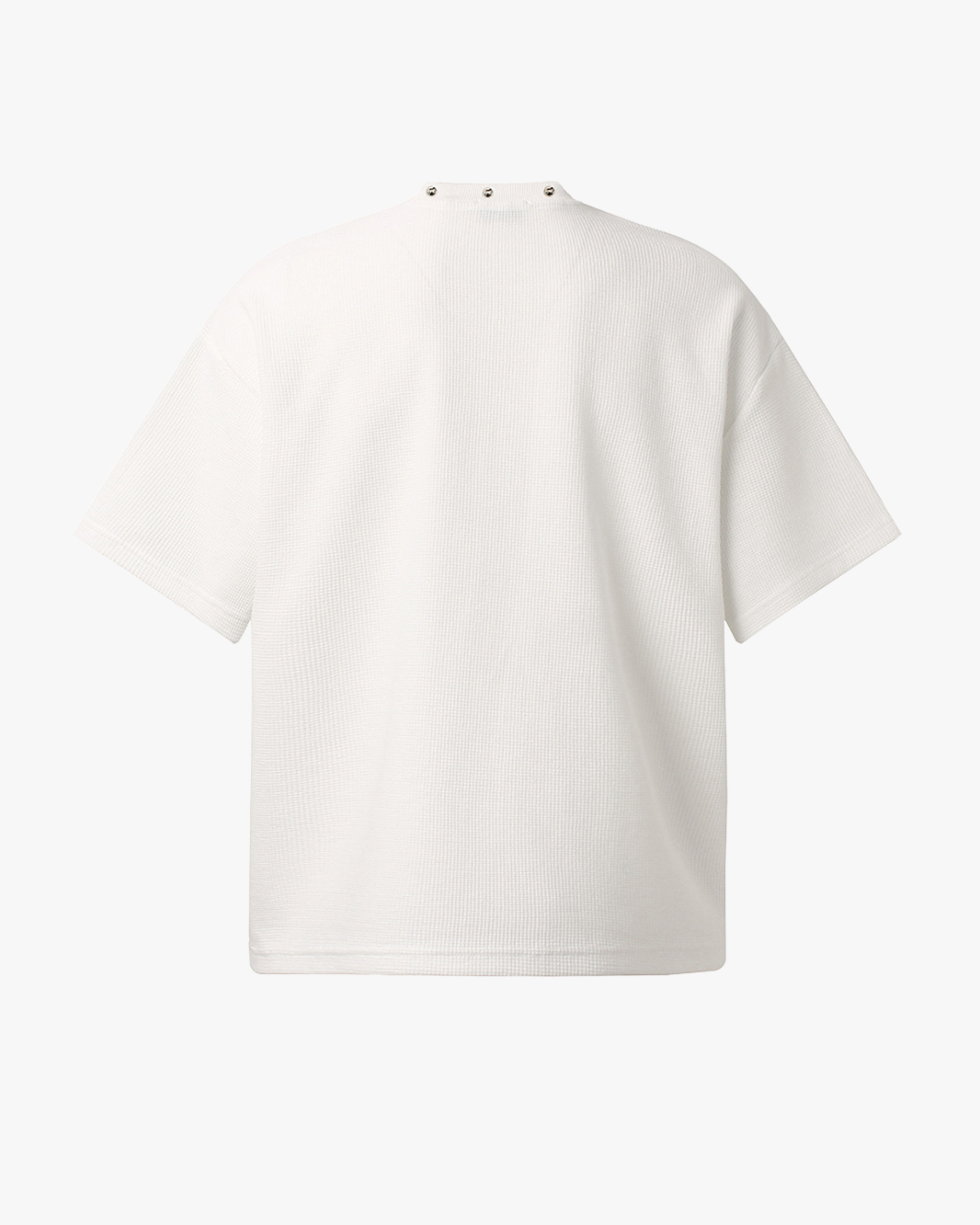 Cross Relic Studded Tee - White